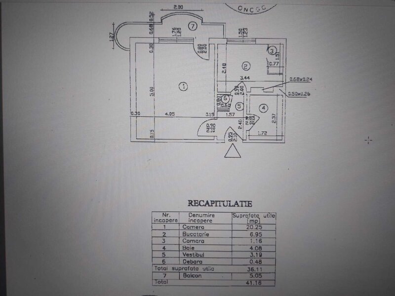 Parc Sebastian – Bloc mixt, garsoniera de vanzare – 42 mp,