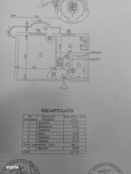 Parc Sebastian – Bloc mixt, garsoniera de vanzare – 42 mp,